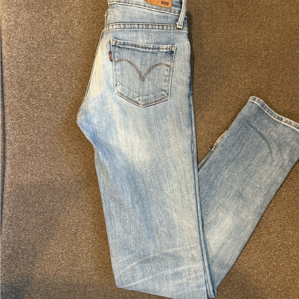 Levi's Women's Classic Blue Straight Leg Jeans